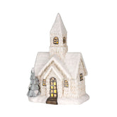 Decoratiune mare de Craciun 52 cm Biserica luminoasa LED - Xecco 18588 MagicHome