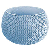 Ghiveci decorativ rotund SPLOFY 29X19.5 cm albastru