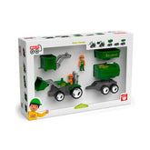 Set tractor cu 2 fermieri si accesorii MultiGO