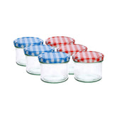 Set 6 borcane din sticla cu capac 23 cl Jam Jar Cosy&Trendy