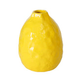 Vaza galbena ceramica 18 cm Zitronella Boltze