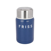 Recipient etans din inox pentru mancare 500 ml albastru Friss