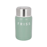 Recipient etans din inox pentru mancare 500 ml verde Friss