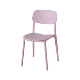 Scaun de bucatarie lila pastel din plastic Primus Boltze