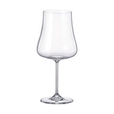 Set de 6 pahare pentru vin rosu, din cristal de Bohemia, 680 ml, Aira Red Wine