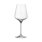 Set de 6 pahare pentru vin, transparent, din cristal de Bohemia, 620ml, Crystal Winestar