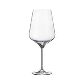 Set de 6 pahare pentru vin rosu, transparent, din cristal de Bohemia, 840ml, Crystal Winestar