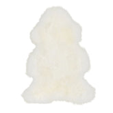 Blana naturala de oaie Texel, XXL (> 110 cm), culoare alba