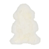 Blana naturala de oaie Texel, L (90-100 cm), culoare alba