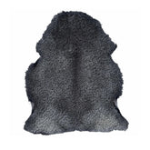 Blana naturala de oaie Gotland, XXL (110+ cm), culoare gri