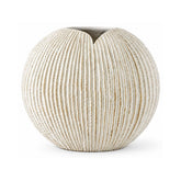 Vaza alba din polirasina 34.6 cm Nature Wood Yazhi