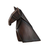 Decoratiune cal maro din polirasina 33 cm Yazhi