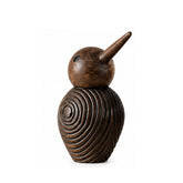 Decoratiune pasare maro din polirasina 14.5 cm Yazhi