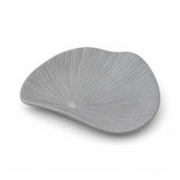 Platou decorativ gri din polirasina 41 cm Sunshine Yazhi