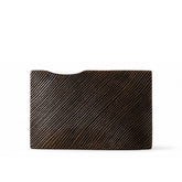 Vaza maro din polirasina maro 21 cm Straight Line Yazhi