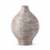 Vaza alba din polirasina 24 cm Straight Line Yazhi