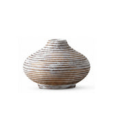 Vaza alba din polirasina 8.5 cm Straight Line Yazhi