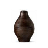 Vaza maro din polirasina 17.5 cm Straight Line Yazhi