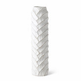Vaza alba din polirasina 82 cm Rough Wood Yazhi