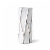 Vaza alba din polirasina 30 cm Rough Wood Yazhi