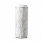 Vaza alba din polirasina 40 cm Nature Wood Yazhi