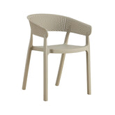 Scaun terasa/gradina taupe din polipropilena Mako HARO