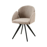 Pachet 3+1 Scaun dining rotativ bej Noran DC-53