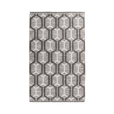 Covor gri din bumbac si poliester My Nomad 440 Obsession 120x170