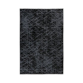 Covor negru din bumbac si poliester My Amalfi 391 Obsession 150x230