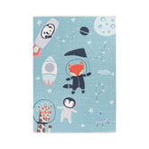 Covor pentru copii multicolor din bumbac si poliester My Greta 600 Obsession 115x170