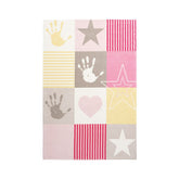 Covor pentru copii roz din poliester My Stars 411 Obsession 120x170