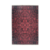 Covor rosu rubin din bumbac si poliester My Azteca 550 Obsession 150x230