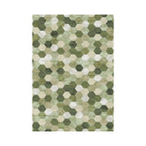 Covor verde/crem din polipropilenă Argentum 63456 Ragolle 133x195