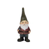 Decoratiune din polirasina 28 cm Pitic de gradina M cu cazma Esschert Design