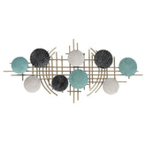 Decoratiune de perete, multicolora, din fier, Forum Boltze