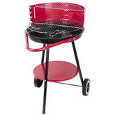 Gratar gradina, grill rotund, cu roti, 49x61x76 cm, Andalusia