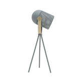 Lampa din metal pe stativ, gri, 20x20x53