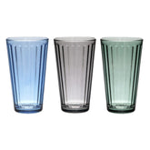 Set 6 pahare pentru apa, 430 ml, 3 culori