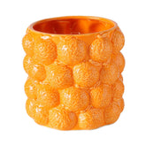 Suport decorativ pentru ghiveci, din ceramica,Ø17 cm portocaliu Orange Boltze