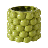 Suport decorativ pentru ghiveci, din portelan,Ø16 cm verde Lime Boltze