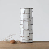 Vaza alba din polirasina 40 cm Yazhi