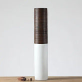 Vaza maro si alba din polirasina 64 cm Yazhi