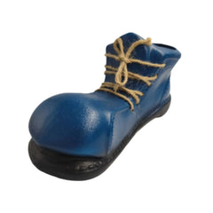 Decoratiune de gradina 35 cm ghiveci bocanc albastru