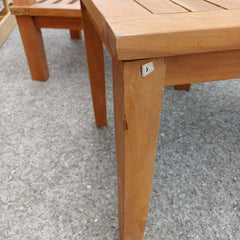 Set mobilier terasa/gradina Pinky 4 piese din lemn masiv de tec cu perne incluse - RESIGILAT