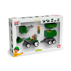 Set tractor cu 2 fermieri si accesorii MultiGO