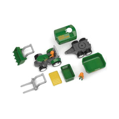 Set tractor cu 2 fermieri si accesorii MultiGO