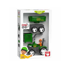 Set tractor cu 1 fermier si accesorii MultiGO