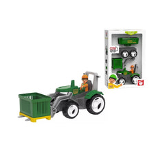 Set tractor cu 1 fermier si accesorii MultiGO
