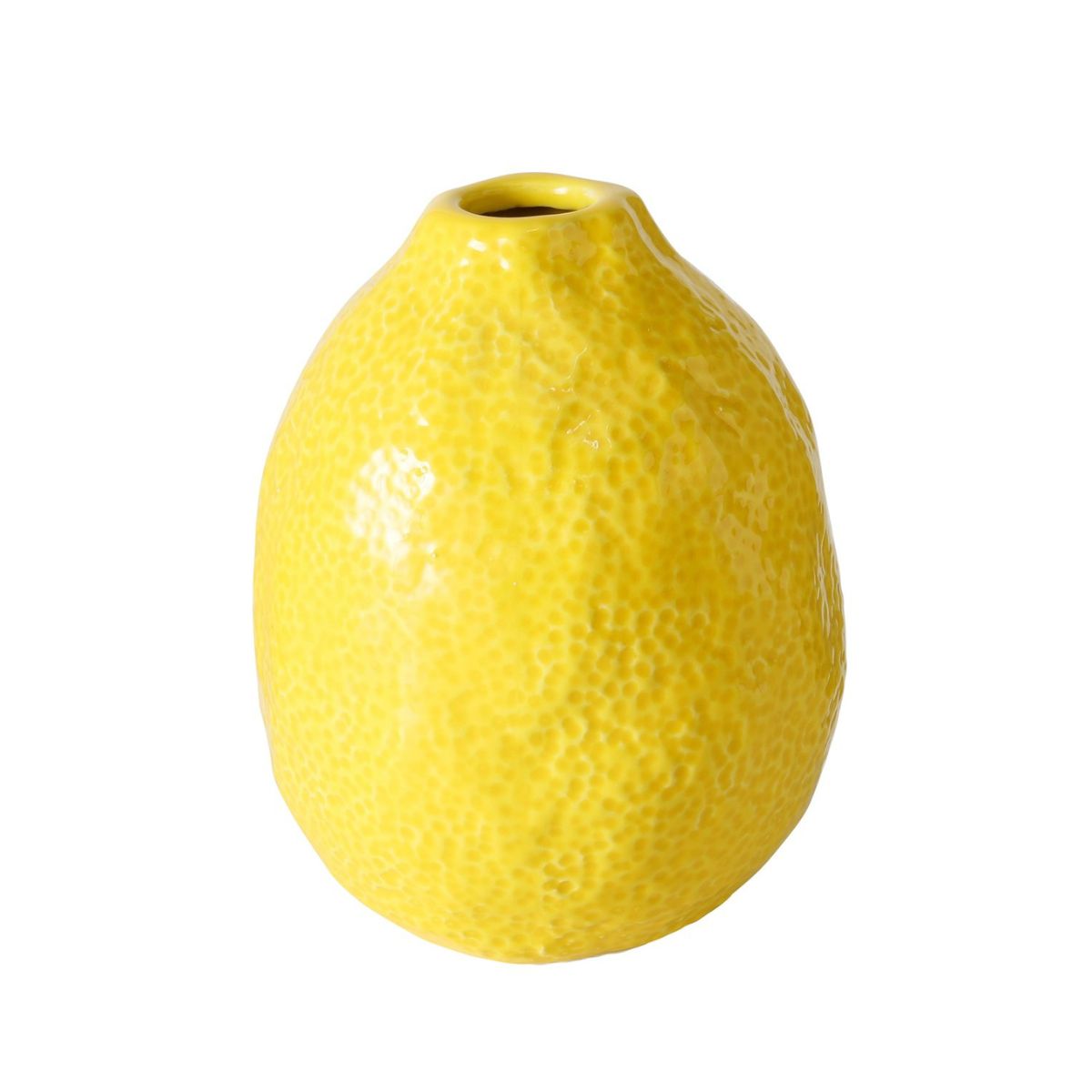 Vaza galbena din ceramica 12 cm Zitronella Boltze