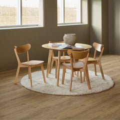 Scaun dining maro din lemn Roxby Actona